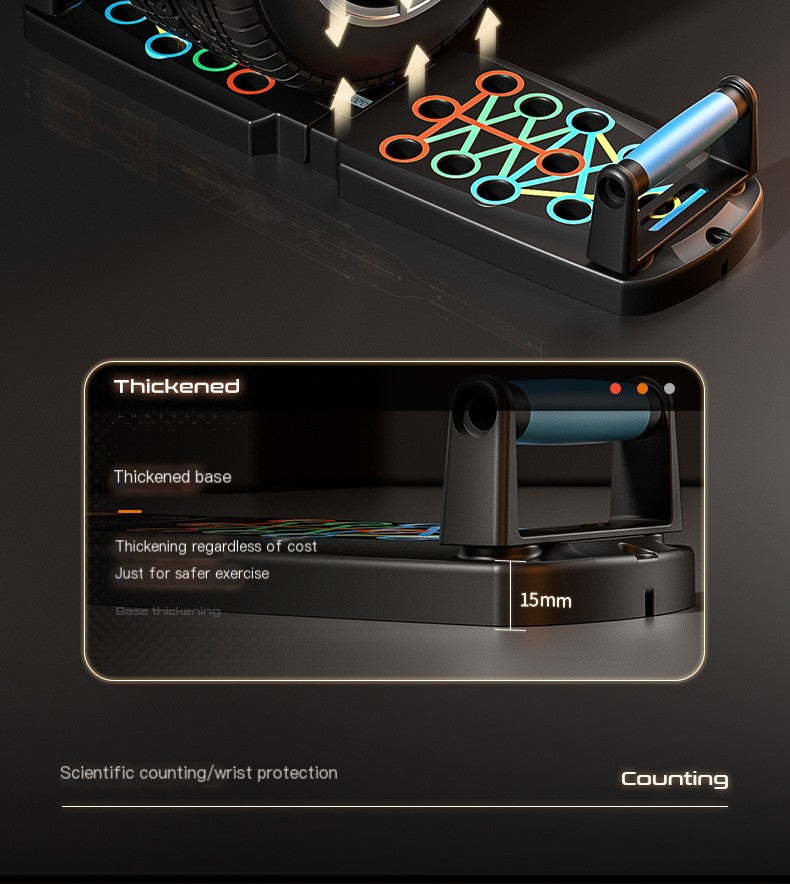 MultiPose Pro™ Home Push-Up Board