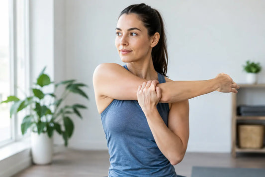 How to Stretch Tight Shoulders Without Forcing It