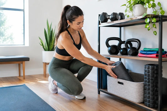 How to Store Fitness Gear Without the Clutter