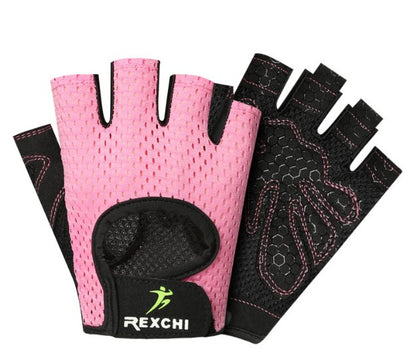 Breathable Half Finger Fitness Gloves for Training