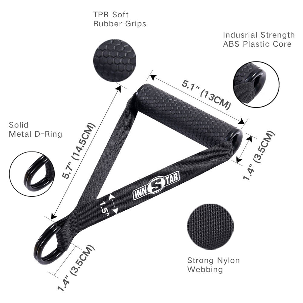 Resistance Band Handles for Fitness
